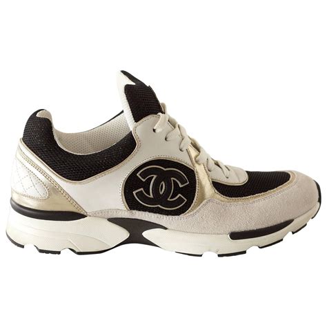 chanel tennis shoes all white|Chanel tennis shoes on sale.